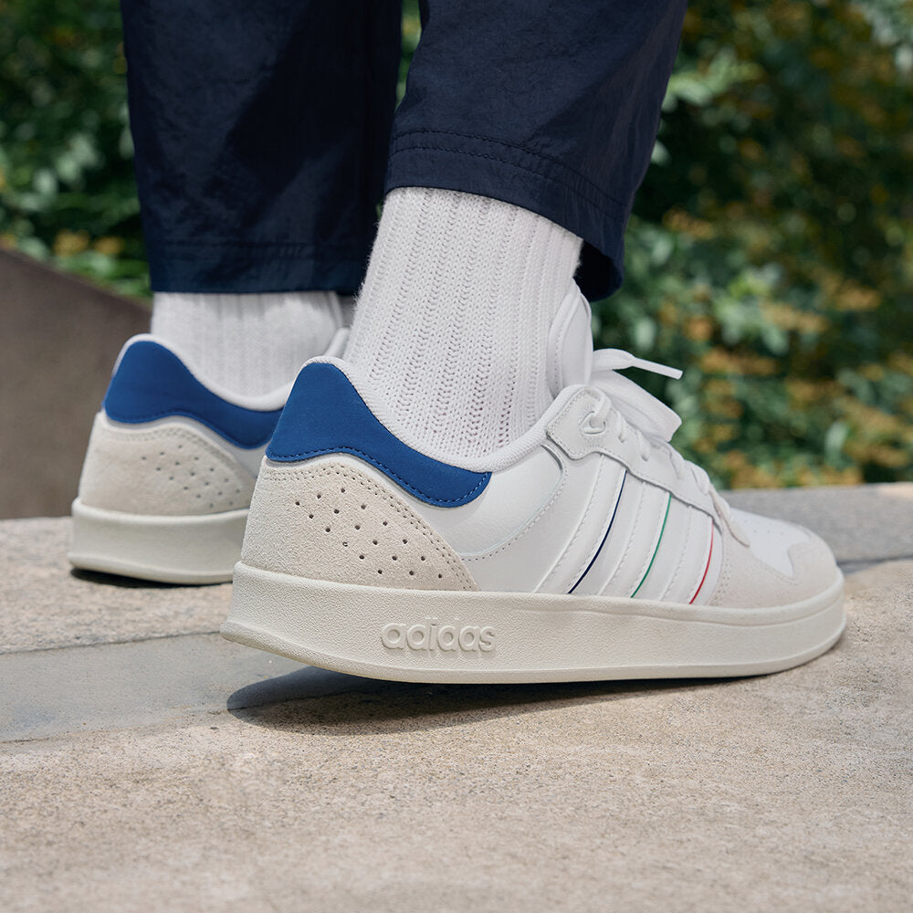 Adidas Breaknet PLUS Sneakers - White / Beige / Blue - view 2