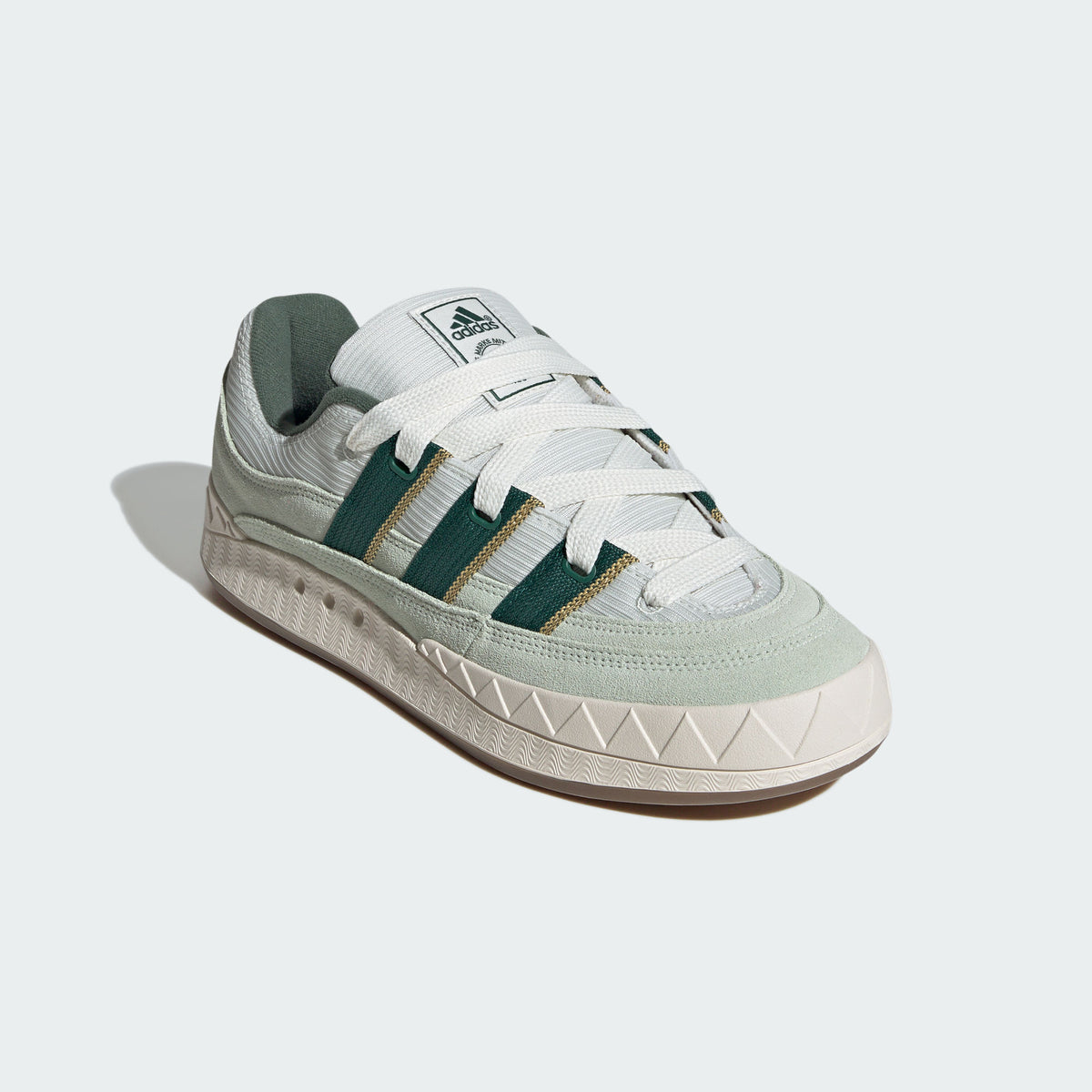 Adidas Adimatic Sneakers - Pale Green / Forest Green - view 5