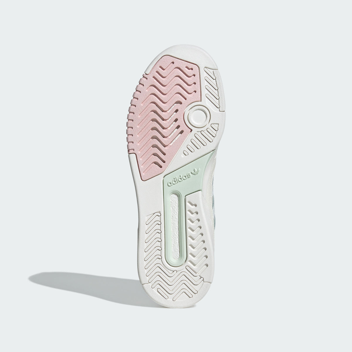 Adidas DROP STEP LOW 2.0 Sneakers - Crystal White / Sandy Pink / Linen Green - view 4