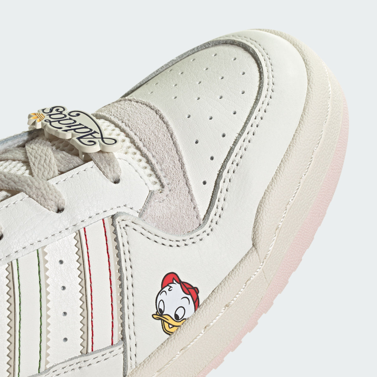 Adidas Disney Forum LOW CL Sneakers - White / Clear Brown / Shadow Navy - view 7
