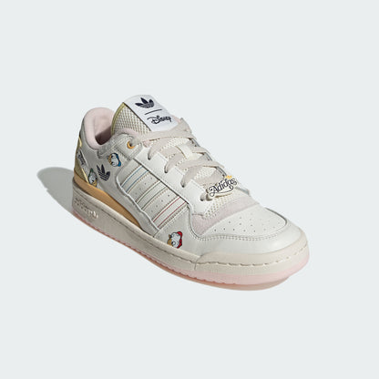 Adidas Disney Forum LOW CL Sneakers - White / Clear Brown / Shadow Navy - view 5