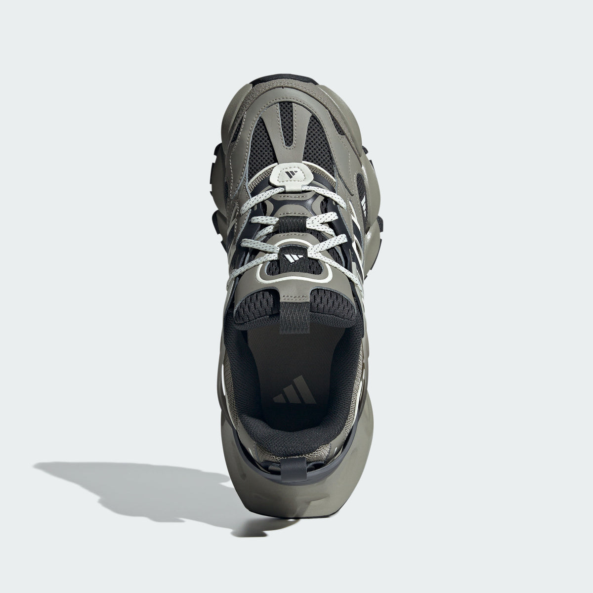 Adidas FOS XLG Runner Deluxe Sneakers - Crystal White / Black / Iron Metallic - view 7