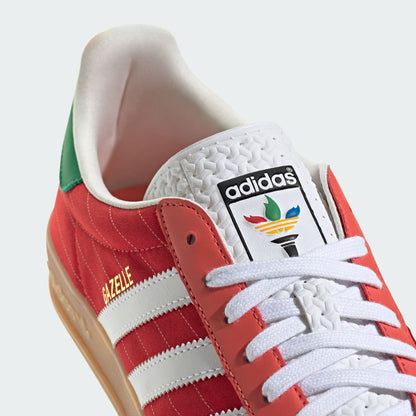 Adidas Gazelle Indoor Sneakers - Better Scarlet / White - view 7