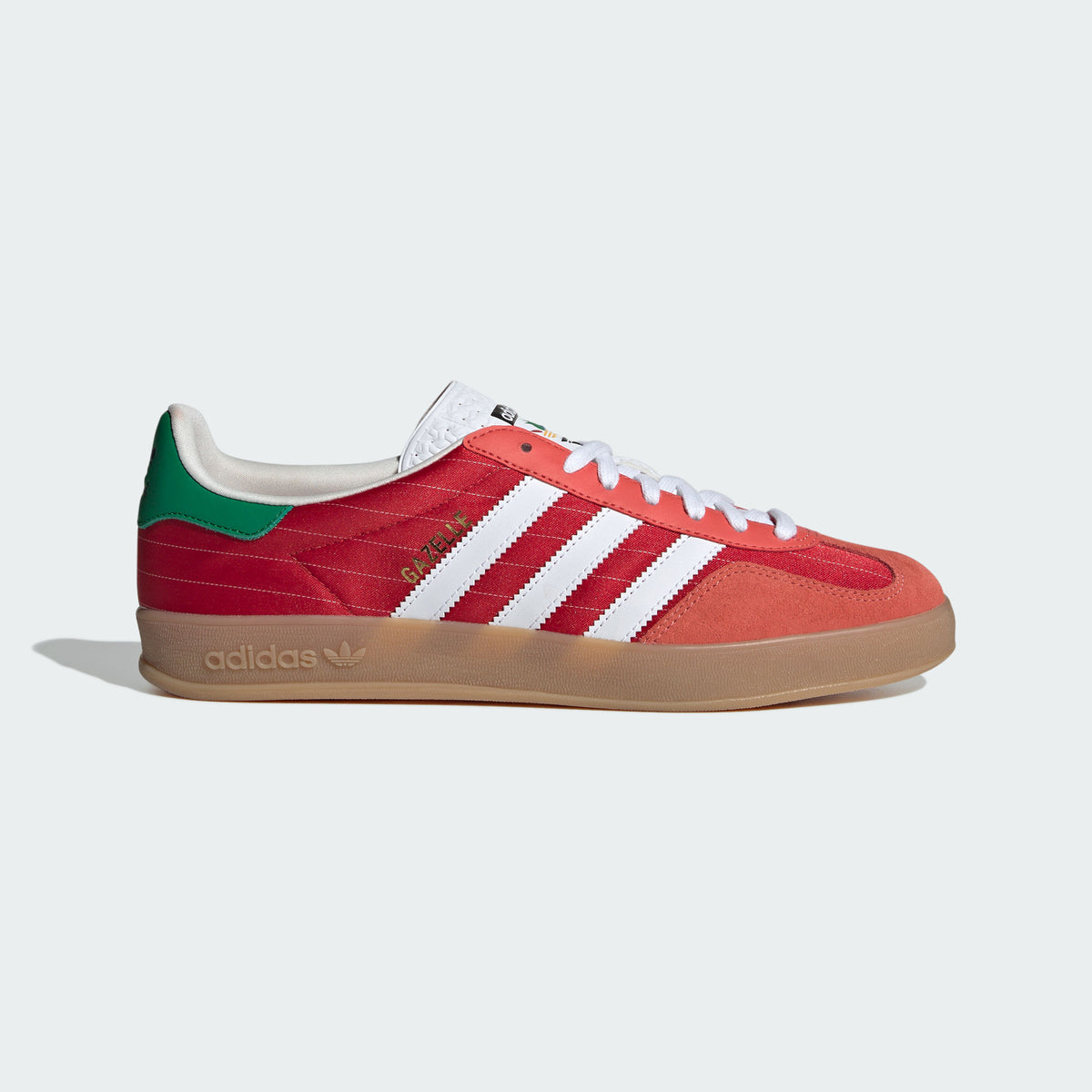 Adidas Gazelle Indoor Sneakers - Better Scarlet / White - view 1