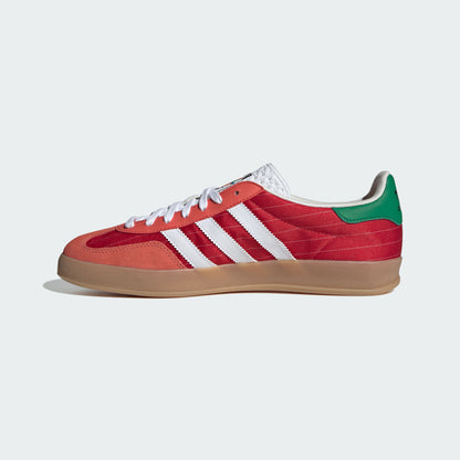Adidas Gazelle Indoor Sneakers - Better Scarlet / White - view 2