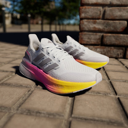 Adidas Ultraboost 5 Sneakers - White / Glory Grey / Bright Pink - view 8
