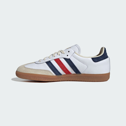 Adidas Sporty & RICH Samba OG Sneakers - White / Collegiate Red - view 7