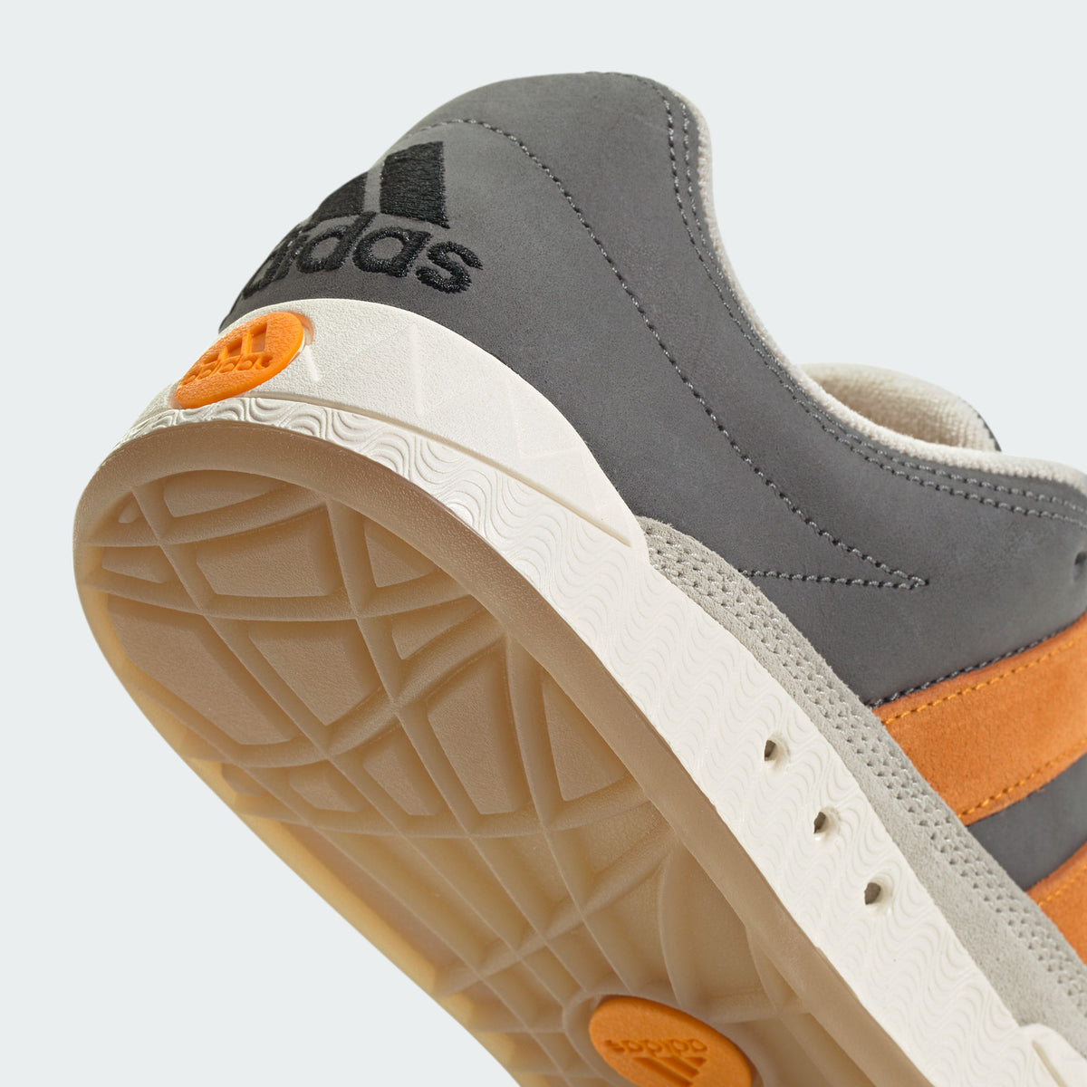 Adidas Adimatic Sneakers - Grey / Dark Orange / Alumina - view 7