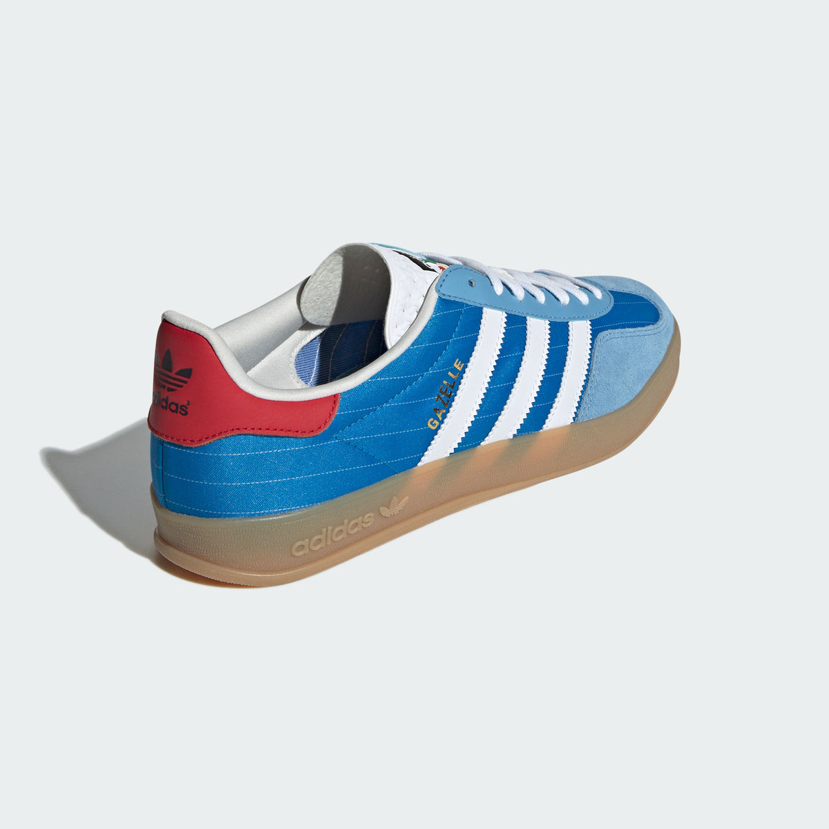 Adidas Gazelle Indoor Sneakers - Bright Blue / White - view 6