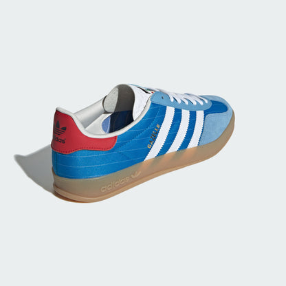 Adidas Gazelle Indoor Sneakers - Bright Blue / White - view 6