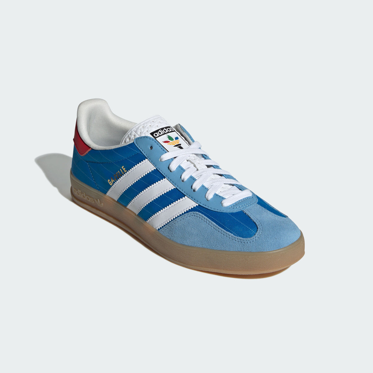 Adidas Gazelle Indoor Sneakers - Bright Blue / White - view 5