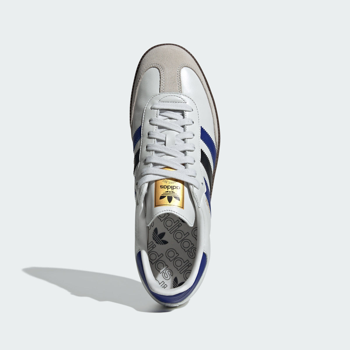 Adidas Samba OG Sneakers - White / Blue / Black - view 3