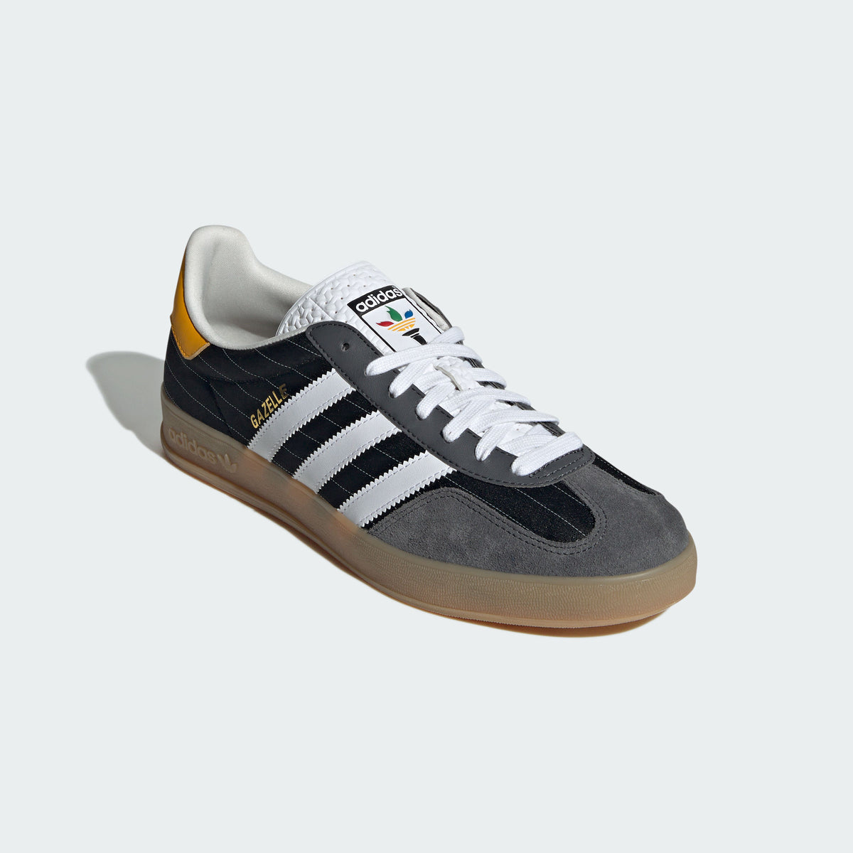 Adidas Gazelle Indoor Sneakers - Black / White - view 5