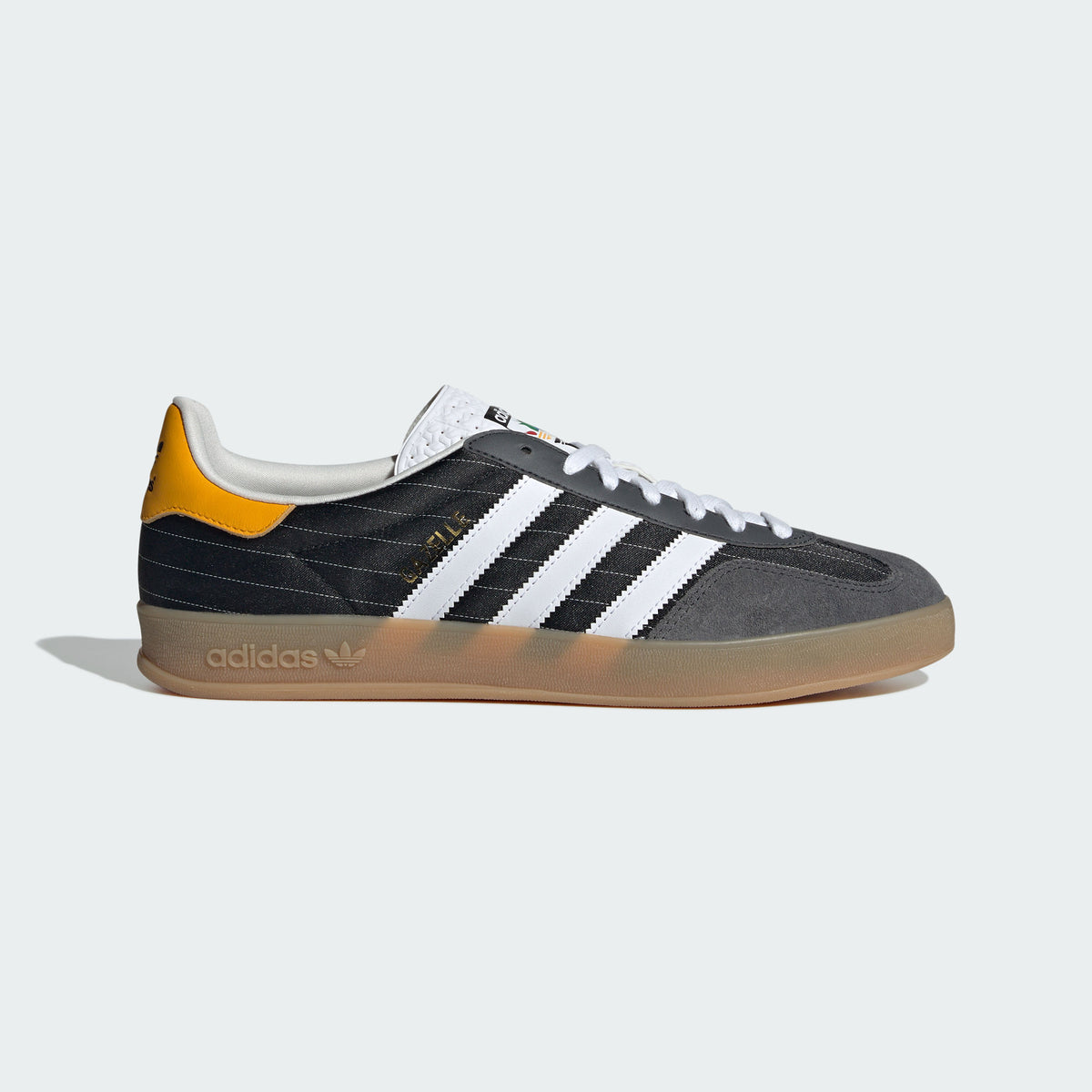 Adidas Gazelle Indoor Sneakers - Black / White - view 1