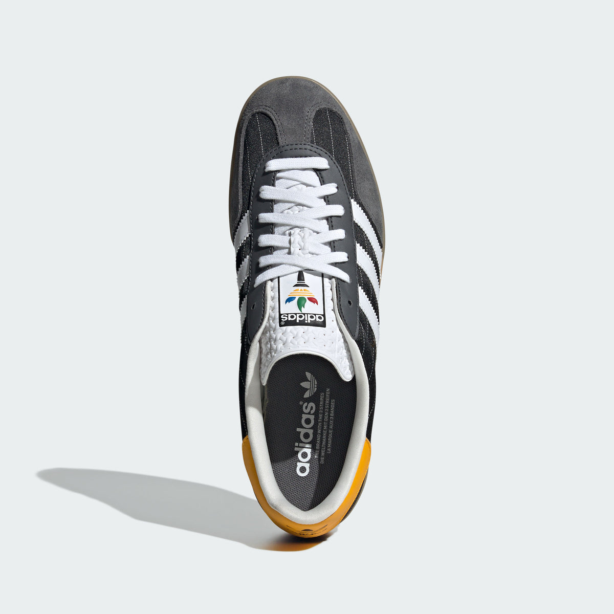 Adidas Gazelle Indoor Sneakers - Black / White - view 3