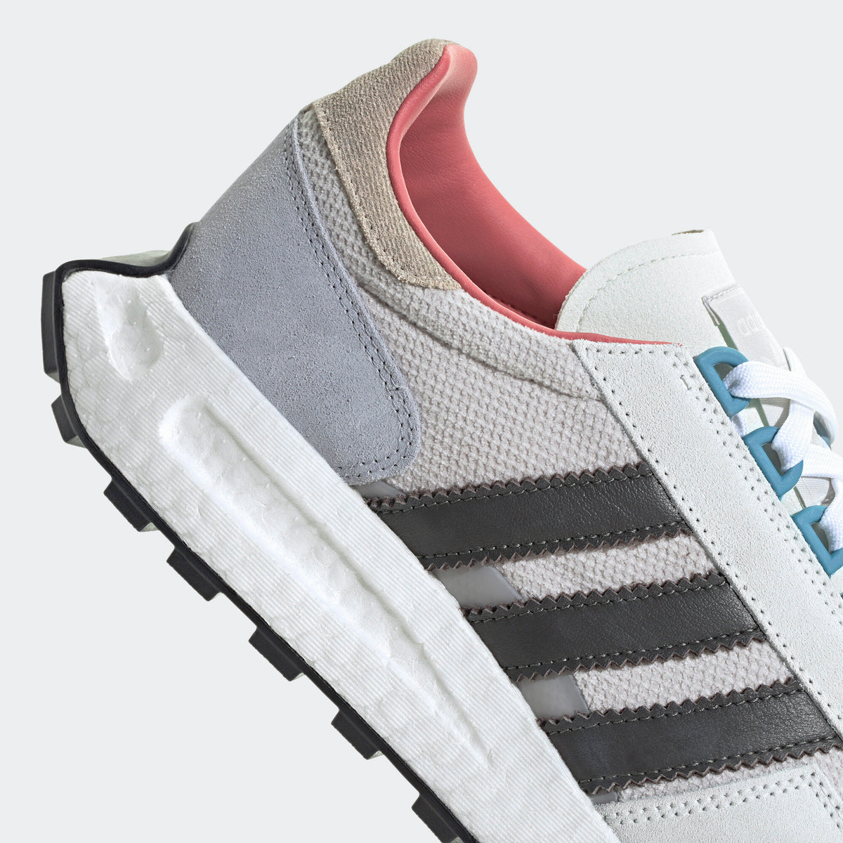 Adidas Retropy E5 BOOST Sneakers - Pale Green / Earth Brown / Light Silver - view 8