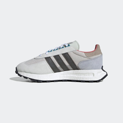 Adidas Retropy E5 BOOST Sneakers - Pale Green / Earth Brown / Light Silver - view 2