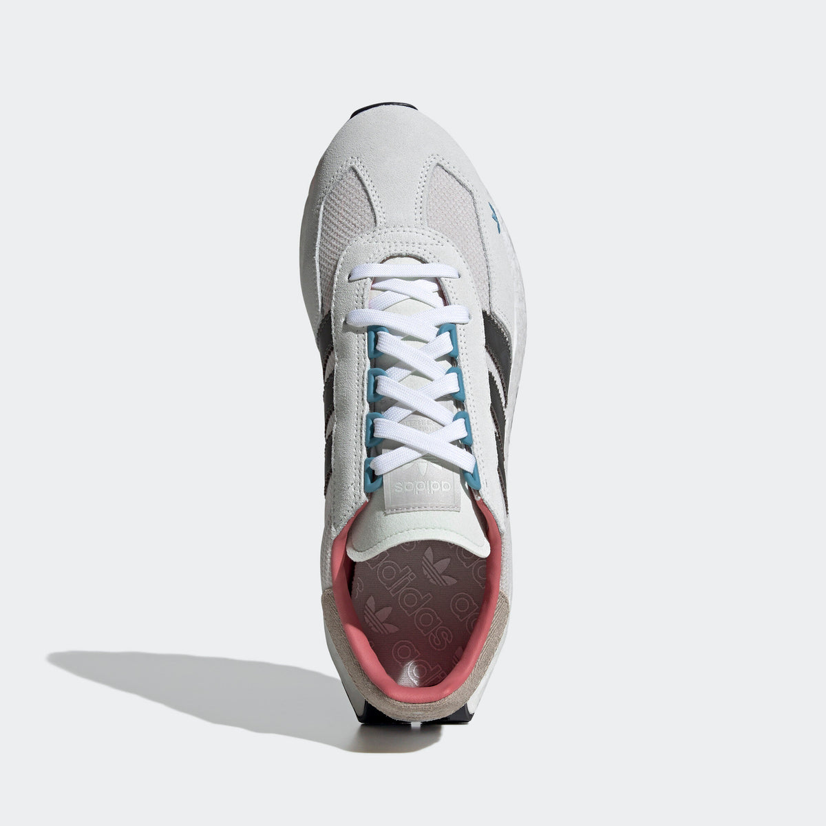 Adidas Retropy E5 BOOST Sneakers - Pale Green / Earth Brown / Light Silver - view 3