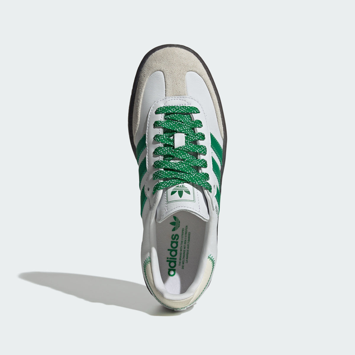 Adidas Sambae Sneakers - White / Green / Chalk White - view 5