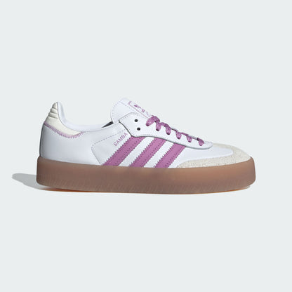 Adidas Sambae Sneakers - White / Dark Purple / Chalk White - view 1