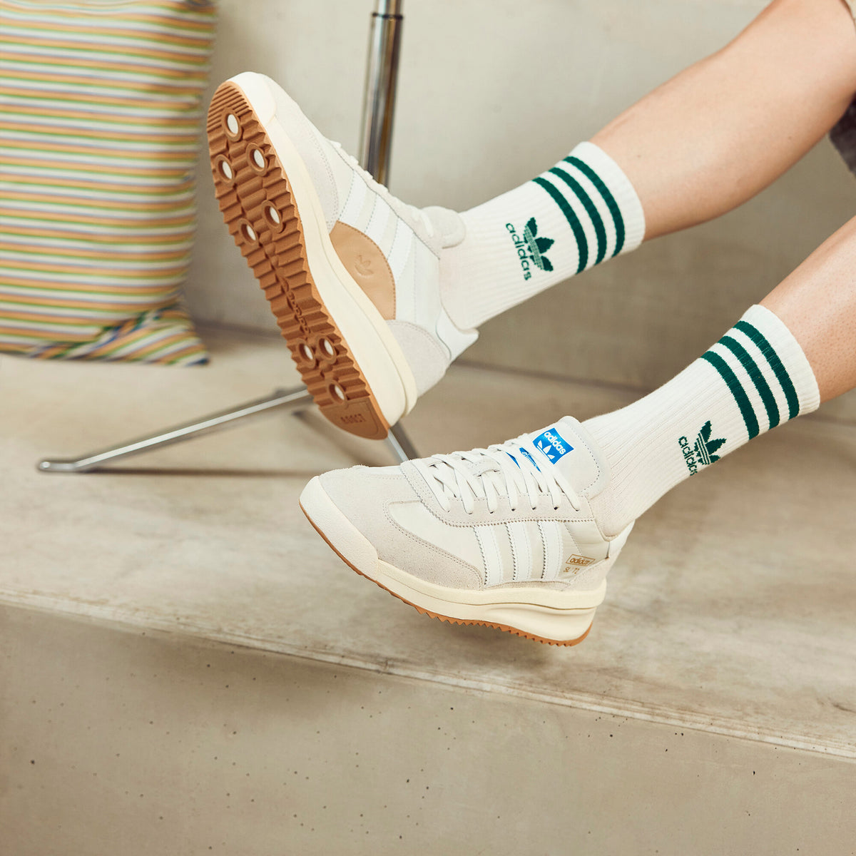 Adidas SL72 RTN Sneakers - Pale Blue - view 1