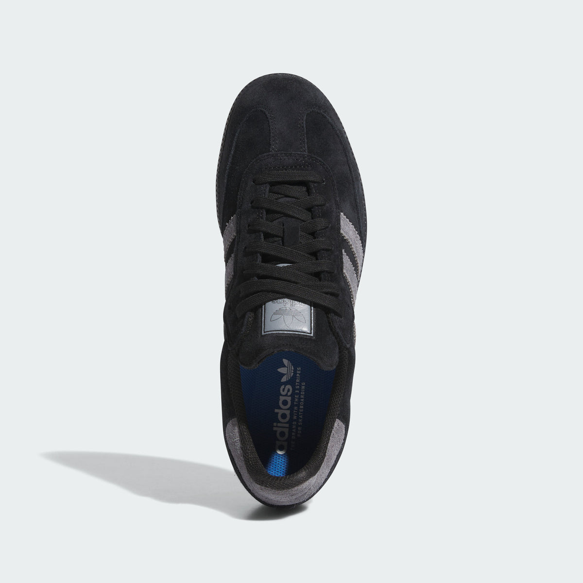 Adidas Samba ADV Sneakers - Core Black / Grey / Gold - view 4