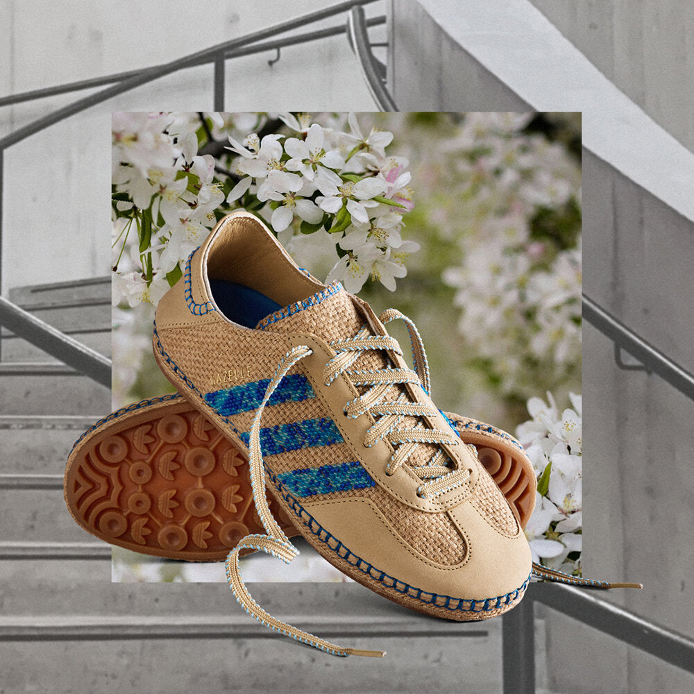 Adidas CLOT Gazelle BY Edison CHEN Sneakers - Light Blue / Blue Bird - view 1