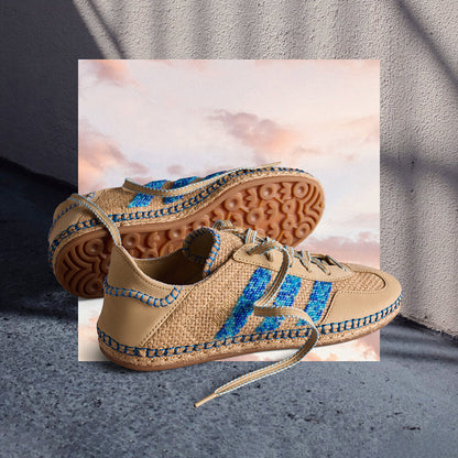 Adidas CLOT Gazelle BY Edison CHEN Sneakers - Light Blue / Blue Bird - view 2