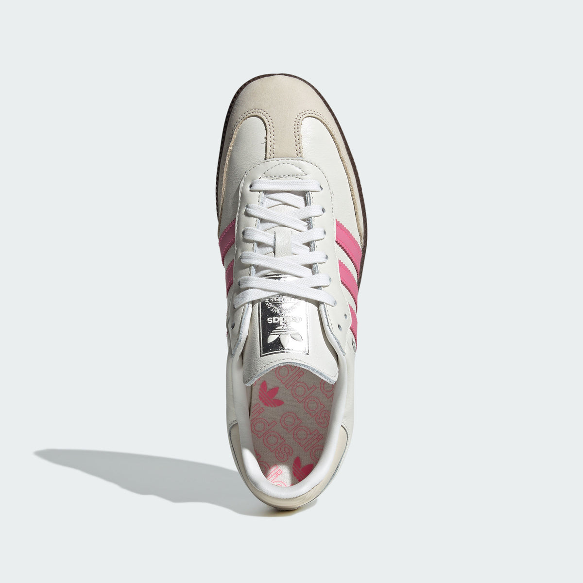 Adidas Samba OG Sneakers - White / Bright Pink / Wonder White - view 8