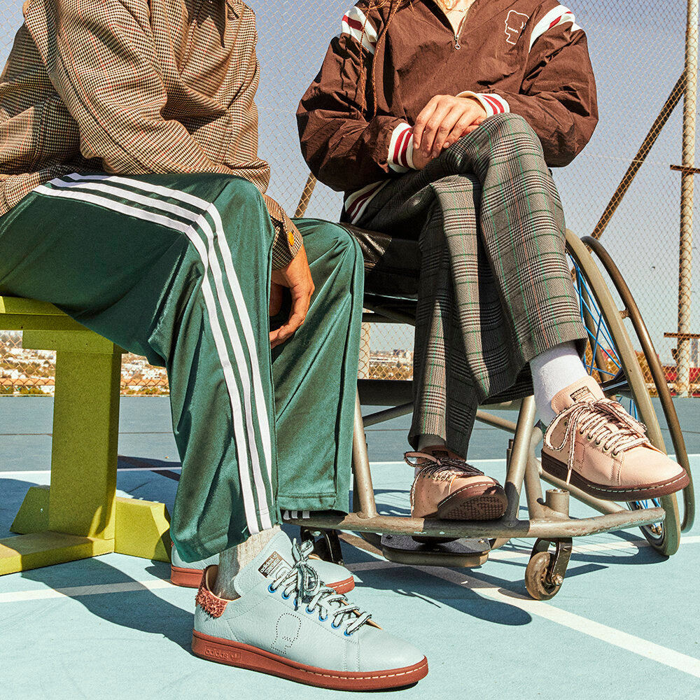 Adidas STAN Smith Brain DEAD Sneakers - Core Black / Wheat - view 4