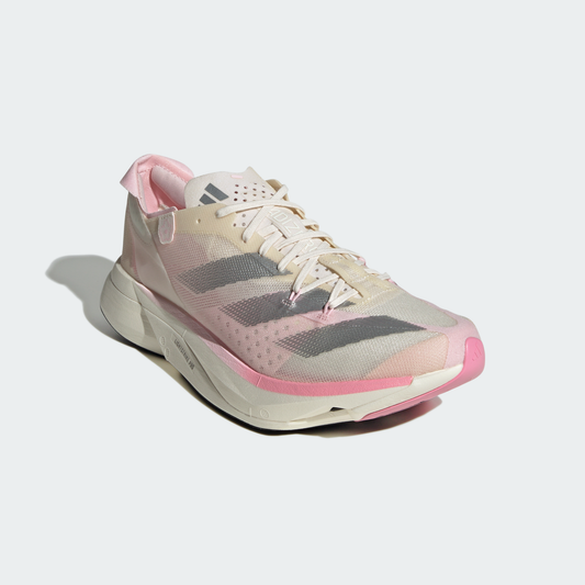 Adidas Adizero Adios PRO 3 M Sneakers - Pink / Beige Yellow / Bright Silver - view 2