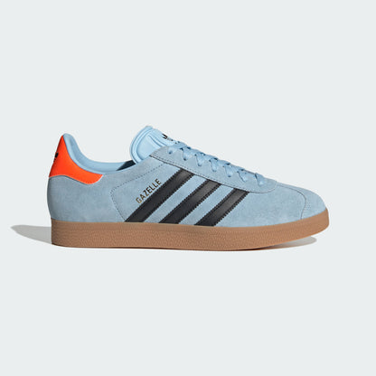Adidas Gazelle Sneakers - Light Blue / Core Black / Resin Yellow - view 6