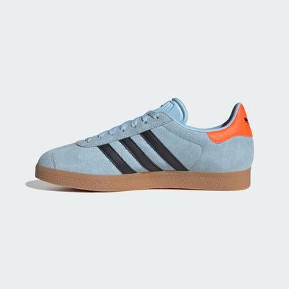 Adidas Gazelle Sneakers - Light Blue / Core Black / Resin Yellow - view 7