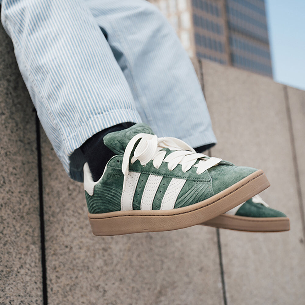 Adidas Campus 00S Sneakers - Dark Green / White - view 2