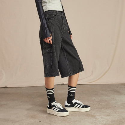 Adidas Gazelle BOLD Sneakers - Black / White - view 4