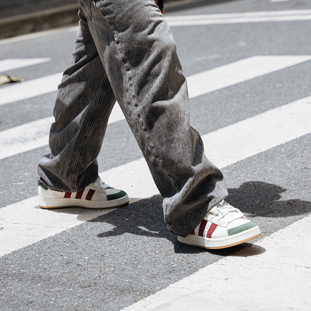 Adidas Campus 00S Sneakers - Light White / Red / Silver Grey - view 2