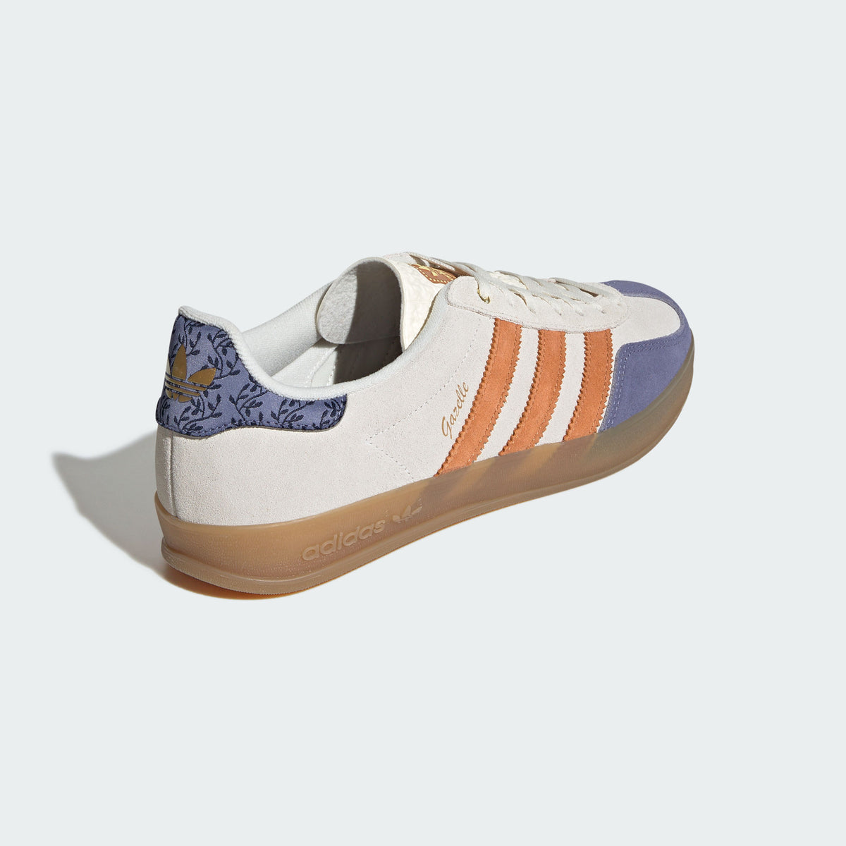 Adidas Gazelle Indoor Sneakers - Off White / Night Indigo / Violet - view 6