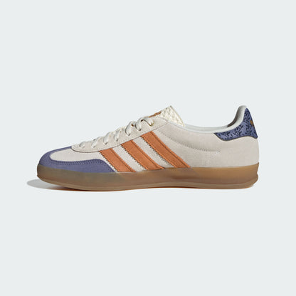 Adidas Gazelle Indoor Sneakers - Off White / Night Indigo / Violet - view 2