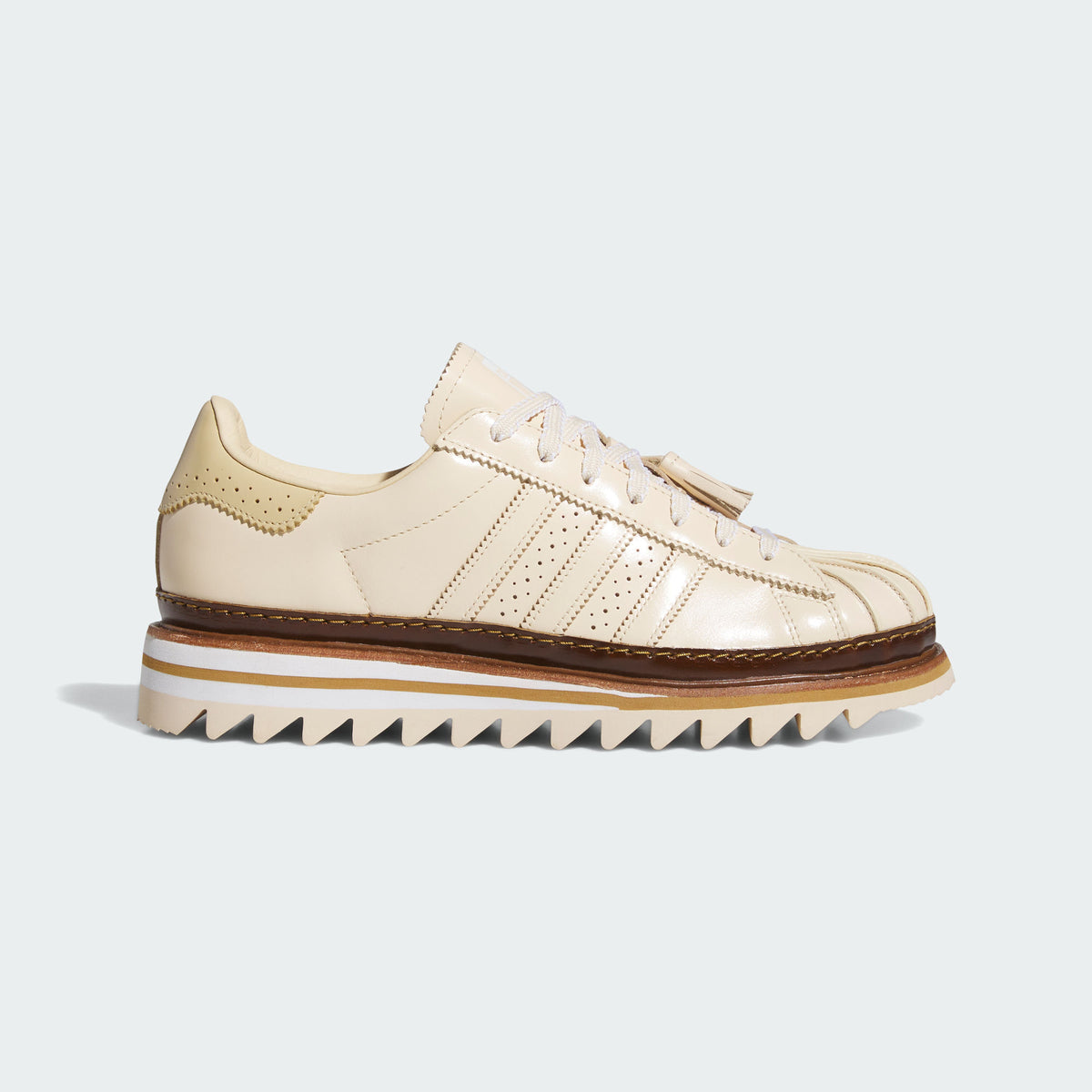 Adidas CLOT Superstar BY Edison CHEN Sneakers - Sand / White - view 6