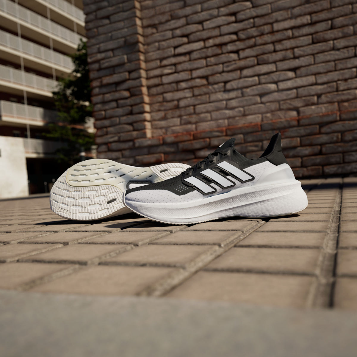 Adidas Ultraboost 5 Sneakers - Black / White / Chalk White - view 2