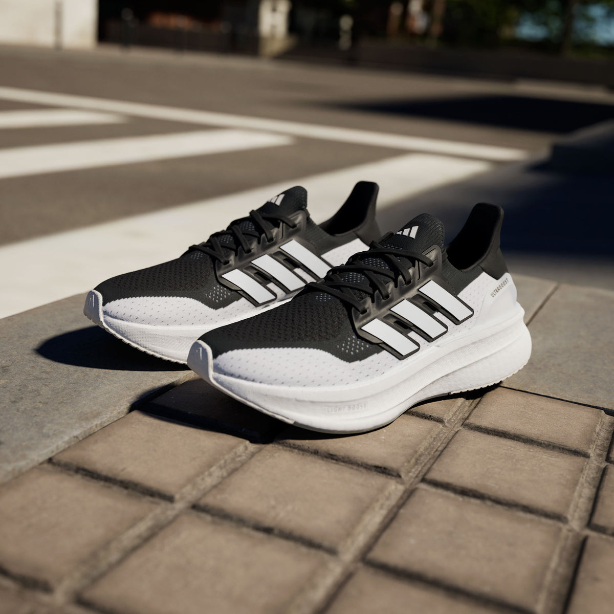 Adidas Ultraboost 5 Sneakers - Black / White / Chalk White - view 3