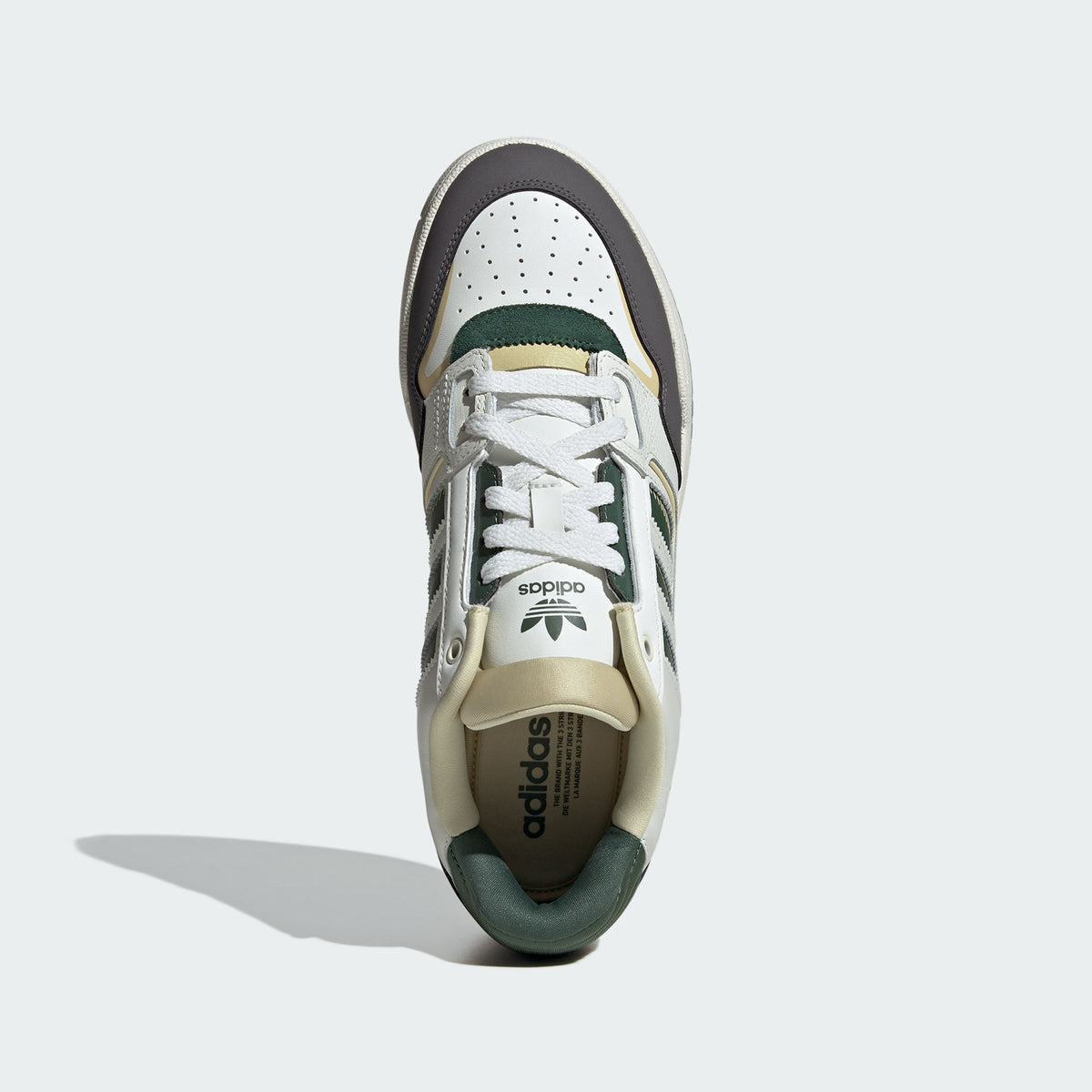 Adidas DROP STEP LOW 2.0 Sneakers - Light White / Oxide Green / Light Beige - view 5