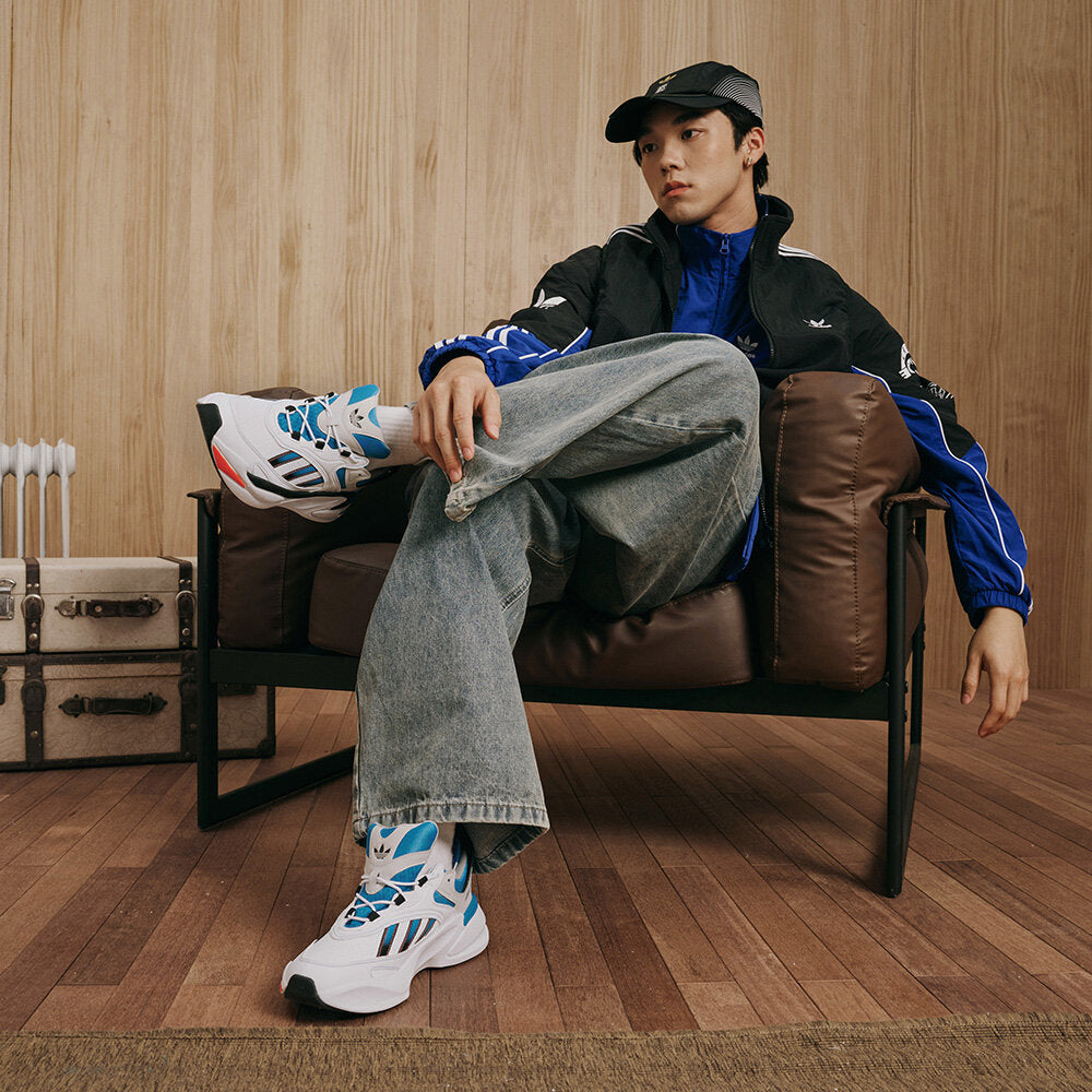 Adidas Ozmorph Sneakers - White / Blue / Light Grey / Black - view 3