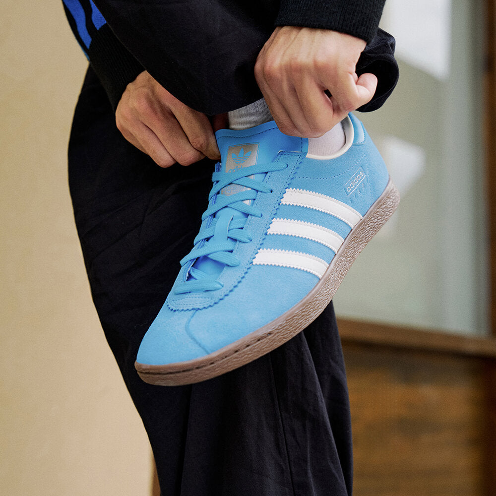 Adidas Stadt Sneakers - Blue / Crystal White / Chalk White - view 1