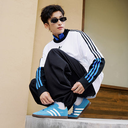 Adidas Stadt Sneakers - Blue / Crystal White / Chalk White - view 5