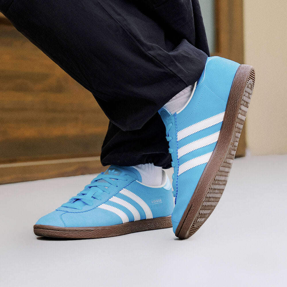 Adidas Stadt Sneakers - Blue / Crystal White / Chalk White - view 2