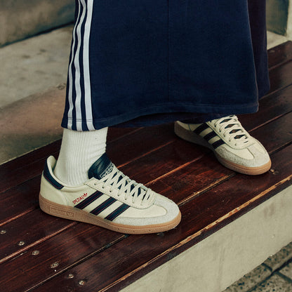 Adidas Handball Spezial Sneakers - Chalk White / Core Black / Resin Yellow - view 1
