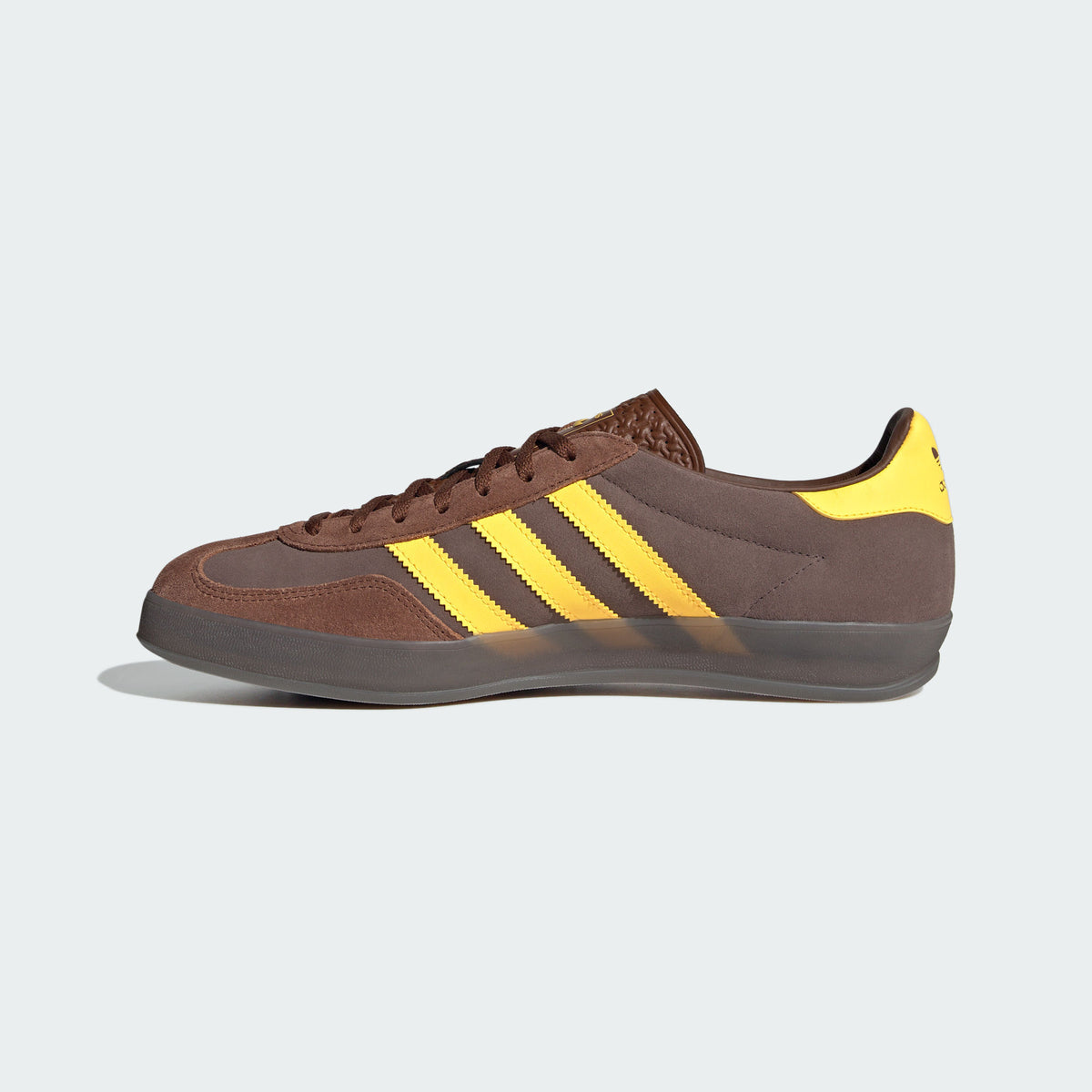 Adidas Gazelle Indoor Sneakers - Dark Brown / Earth Strata / Yellow - view 2