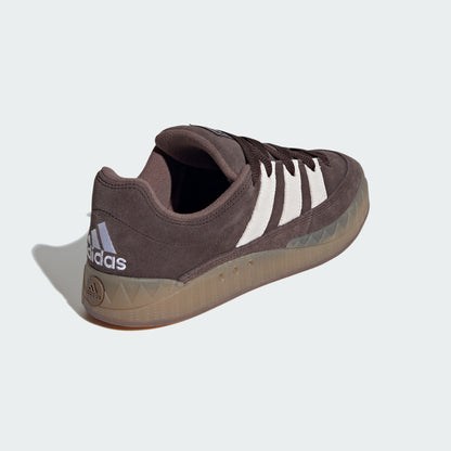 Adidas Adimatic Sneakers - Dark Brown / White / Earth Strata - view 6