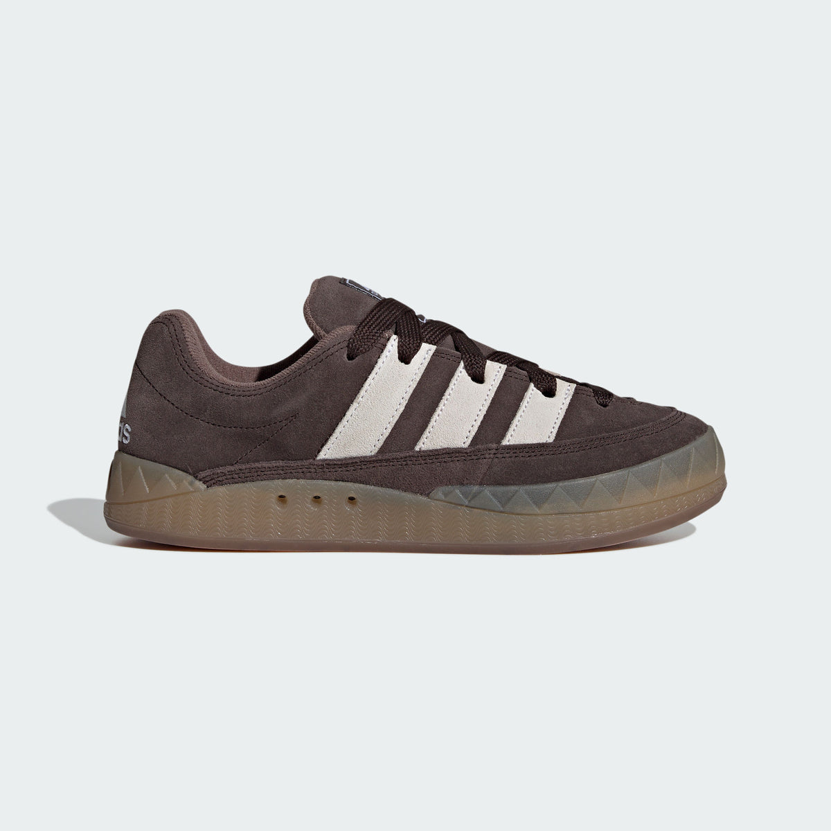 Adidas Adimatic Sneakers - Dark Brown / White / Earth Strata - view 1